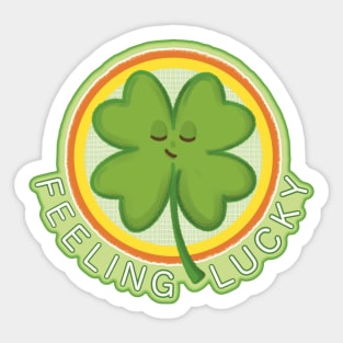 My Lucky Shirt - Clover Vibes Sticker